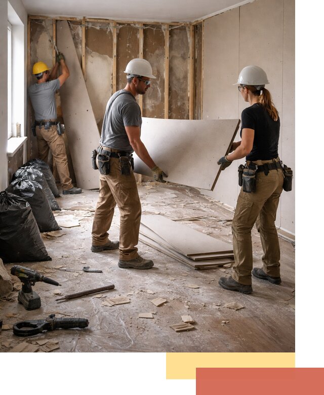 Демонтаж стеновых панелей в Красноуфимске быстро и аккуратно