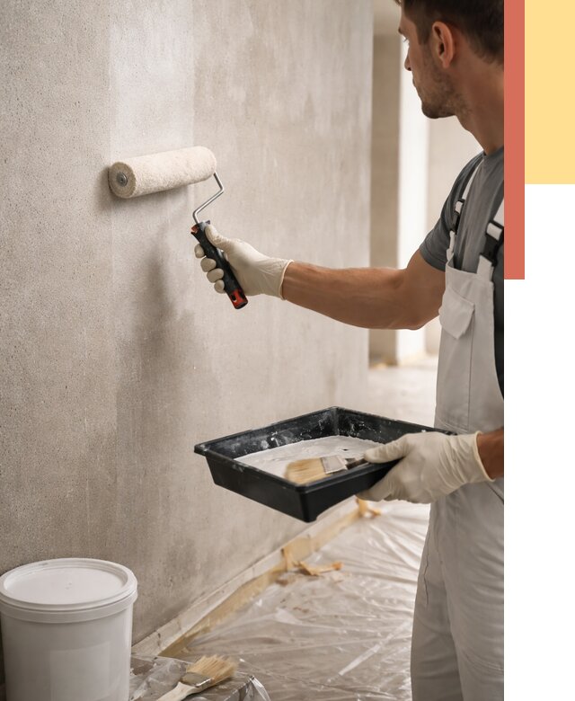 Грунтовка стен в Красноуфимске от 2235 руб. м2 — быстро, недорого, с материалом | ОТДЕЛОЧНИК-Крф