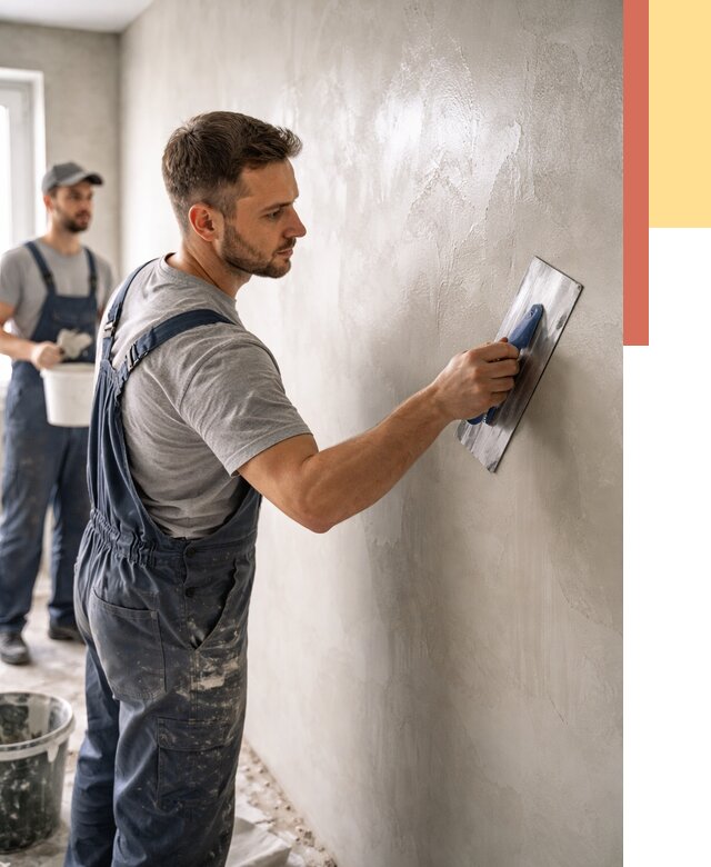 Глянцевание штукатурки стен в Красноуфимске от 7618 руб. — услуги и затирка | ОТДЕЛОЧНИК-Крф