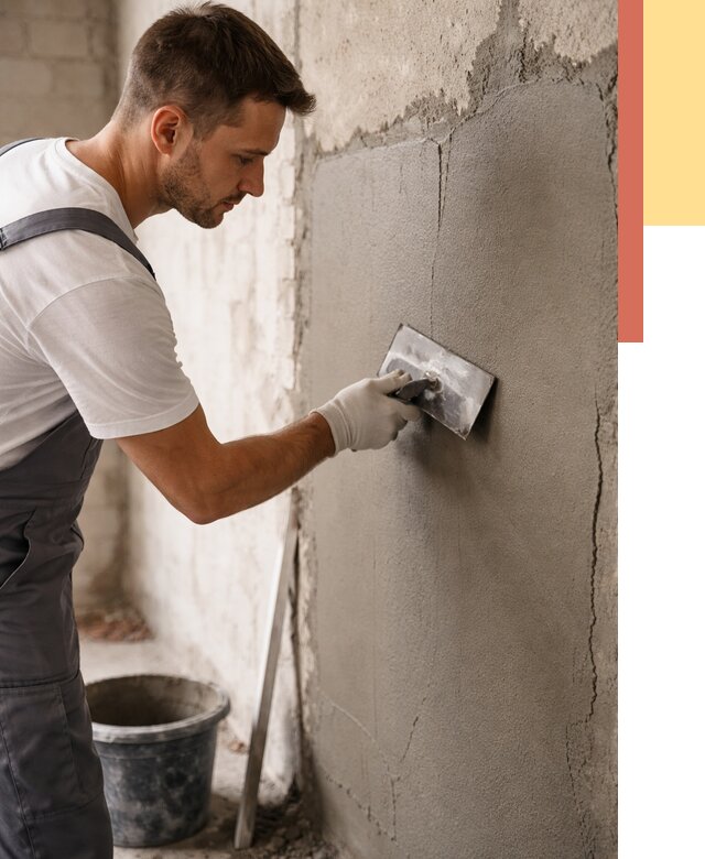 Штукатурка стен под плитку в Красноуфимске от 4266 руб./м2 — выравнивание под плитку | ОТДЕЛОЧНИК-Крф