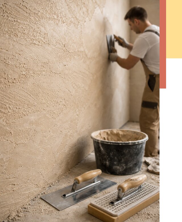 Декоративная штукатурка травертин в Красноуфимске от 1828 руб/м2 — качественно и недорого | ОТДЕЛОЧНИК-Крф