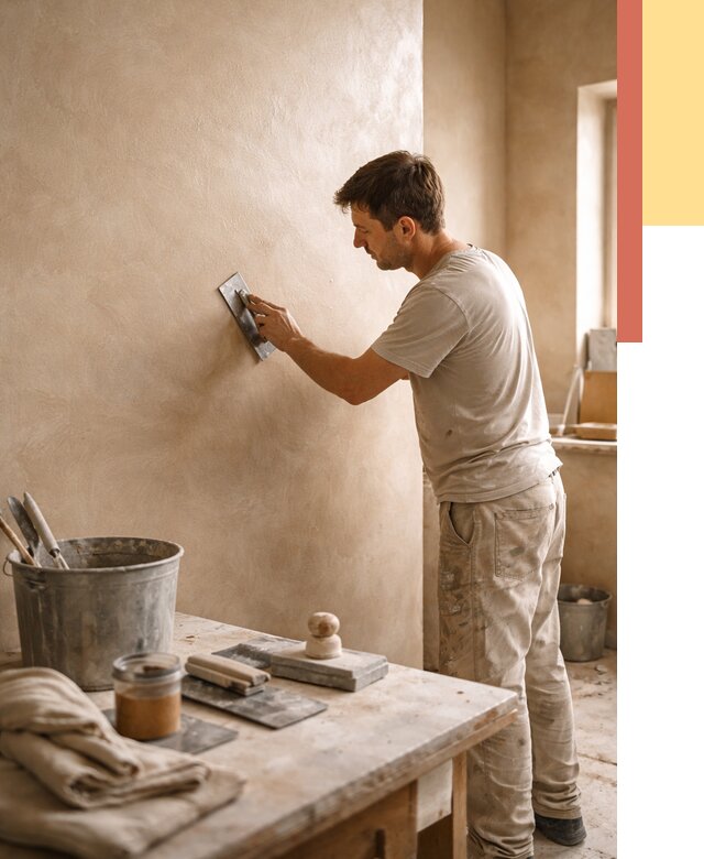 Марокканская штукатурка таделакт в Красноуфимске под ключ от 4266 руб. | ОТДЕЛОЧНИК-Крф