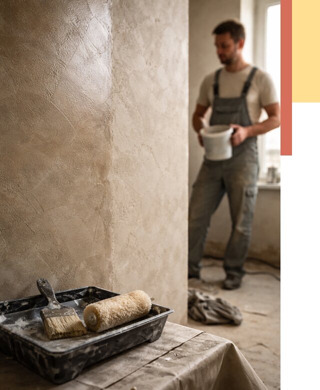 Нанесение воска на штукатурку в Красноуфимске от 3555 руб. | Услуги ОТДЕЛОЧНИК-Крф