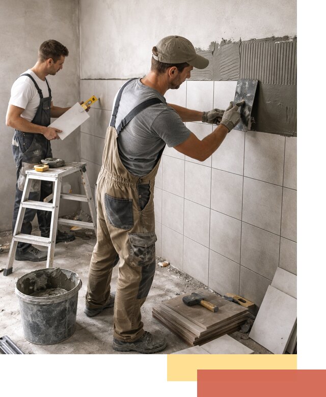 Укладка плитки на стены в Красноуфимске профессионально и надежно