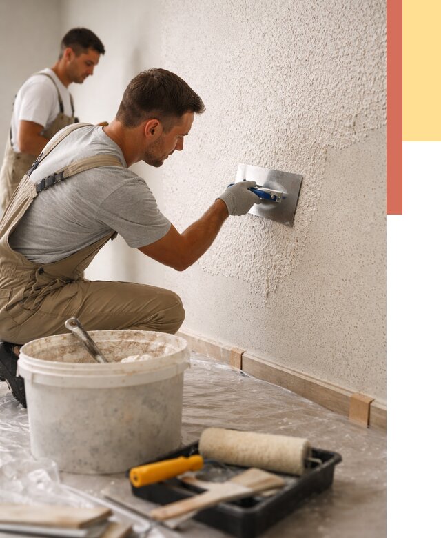 Нанесение жидких обоев в Красноуфимске от 7618 руб./м2 — быстро и недорого | ОТДЕЛОЧНИК-Крф