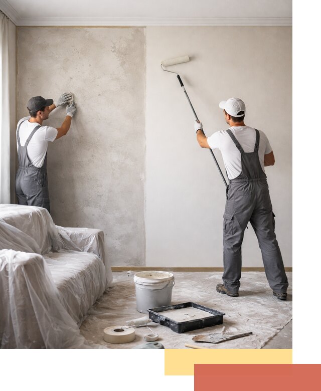 Покраска стен антивандальной краской в Красноуфимске