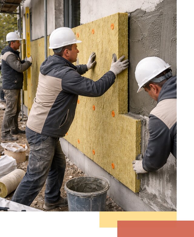 Утепление стен минватой в Красноуфимске — тепло и звукоизоляция