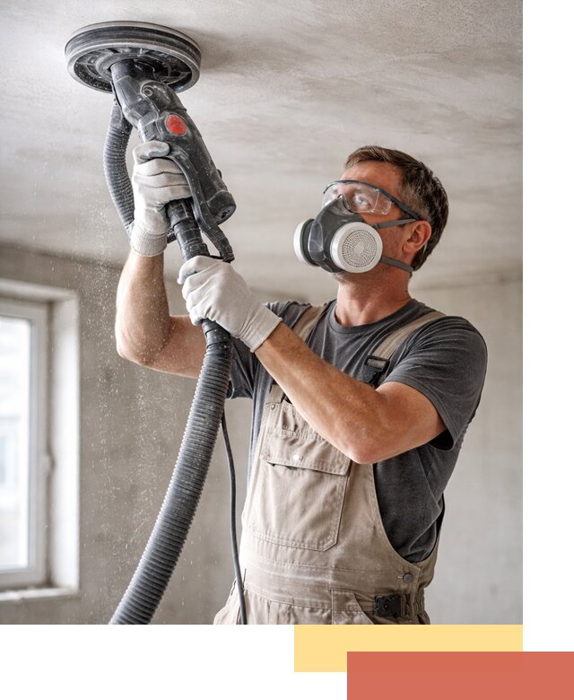 Шлифовка потолка в Красноуфимске — качественная подготовка под отделку