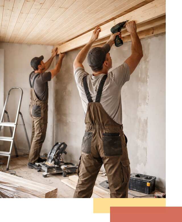 Монтаж потолка из вагонки в Красноуфимске профессионально и аккуратно