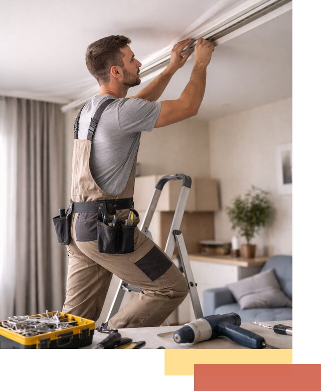 Ремонт натяжных потолков в Красноуфимске — качественно и оперативно