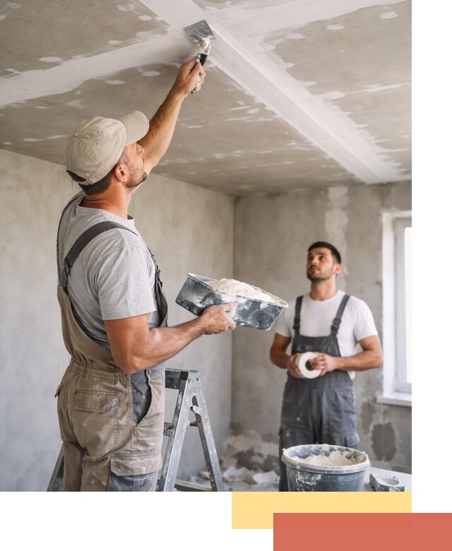 Обработка швов потолка ГКЛ в Красноуфимске: качественная заделка и шпатлевка