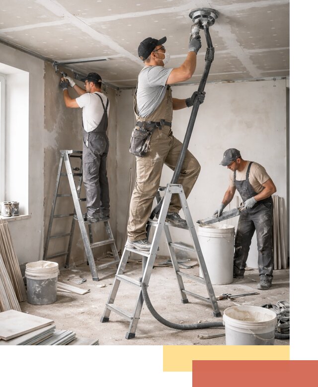 Ремонт потолка из гипсокартона в Красноуфимске: быстрый и качественный монтаж