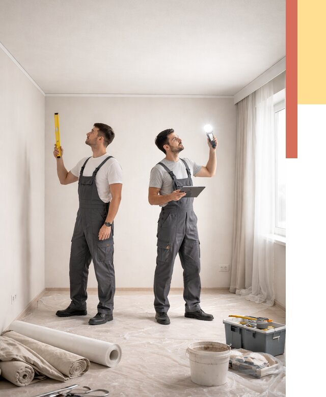 Отделка потолка в Красноуфимске недорого от 762 руб/м2 | Услуги ОТДЕЛОЧНИК-Крф