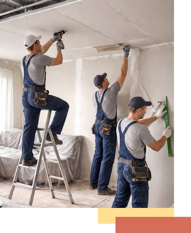 Профессиональная отделка потолка в Красноуфимске быстро и качественно