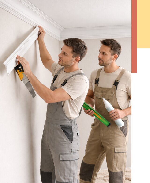 Монтаж потолочного плинтуса в Красноуфимске от 2336 руб. — быстро и недорого | ОТДЕЛОЧНИК-Крф