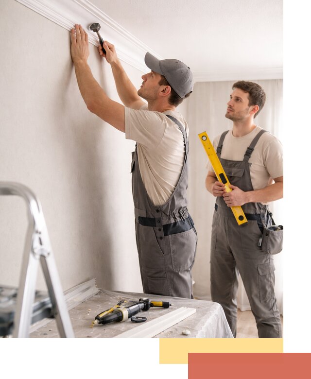 Монтаж потолочного плинтуса в Красноуфимске качественно и быстро