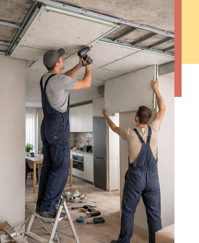 Шумоизоляция потолка панелями зипс в Красноуфимске от 1879 руб. под ключ | ОТДЕЛОЧНИК-Крф